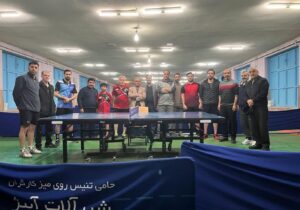 عقاب نهاجا قهرمان مسابقات تنیس روی میز دهه فجر