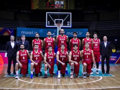 سقوط تیم ملی بسکتبال ایران در رنکینگ جهانی