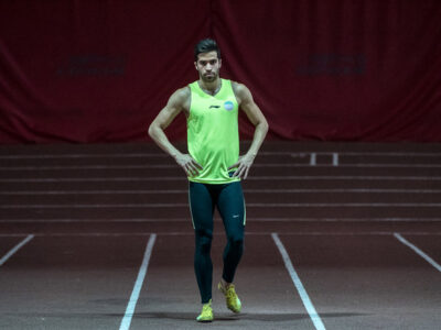 پاریس‌گردی سریعترین مرد ایران در آستانه بازی‌های آسیایی