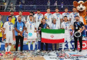 تیم فوتسال دانشجویان ایران نایب قهرمان جهان شد