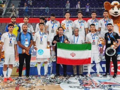 تیم فوتسال دانشجویان ایران نایب قهرمان جهان شد