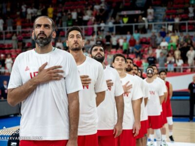 واکنش فدراسیون بسکتبال به نخواندن سرود ایران توسط بازیکنان