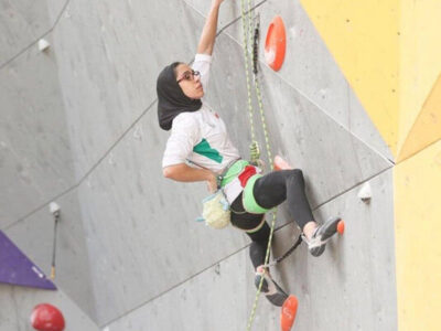 دختر سنگ‌نورد ایران در جام جهانی نهم شد