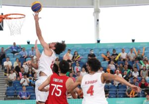 برتری تیم بسکتبال سه‌نفره ایران برابر ژاپن