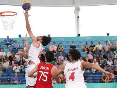 برتری تیم بسکتبال سه‌نفره ایران برابر ژاپن