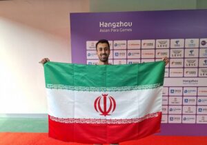 علیرضا زارع قهرمان ماده ۲۰۰ متر پاراآسیایی شد