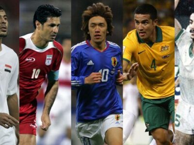 دایی در بین ۵ اسطوره جام ملت‌های آسیا