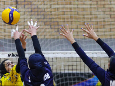 صدرنشینی دختران والیبالیست سایپا در پایان دور گروهی لیگ