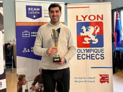 قهرمانی استاد بزرگ شطرنج ایران در لیون فرانسه