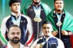 استقبال  از مدال آوران فارس در مسابقات وزنه برداری جوانان جهان