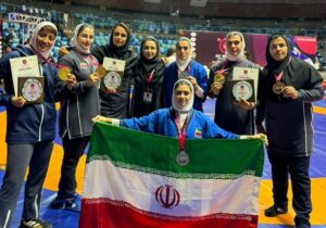 قهرمانی زنان کشتی‌گیر ایران در آسیا با 6 مدال