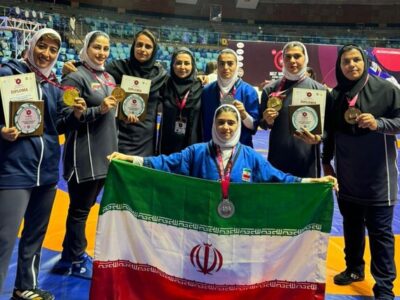 قهرمانی زنان کشتی‌گیر ایران در آسیا با 6 مدال