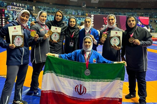 قهرمانی زنان کشتی‌گیر ایران در آسیا با 6 مدال