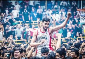 جشن قهرمانی بسکتبال گرگان برگزار شد