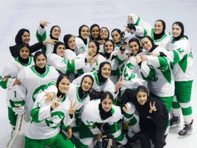 ایران نایب قهرمان هاکی روی یخ دختران آسیا شد