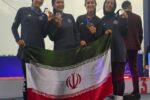 سه نقره و یک برنز برای رویینگ ایران
