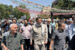 حضور وزیر ورزش در راهپیمایی خشم و نصر تهران