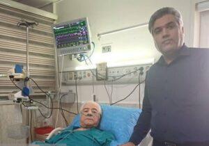 عیادت مدیرعامل صندوق حمایت از قهرمانان از پیشکسوت والیبال