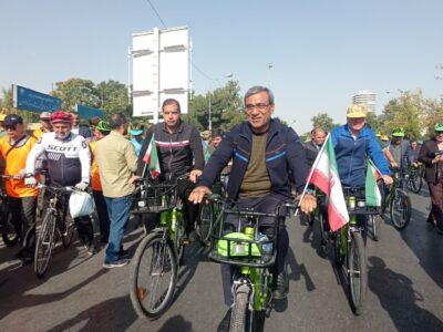 همایش دوچرخه‌سواری «سه‌شنبه‌های بدون خودرو» در مشهد