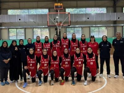 آماده‌باش بانوان بسکتبال ایران برای کاپ آسیا