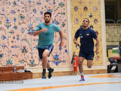 آغاز اردوی تیم ملی کشتی آزاد از ۲۷ تیر