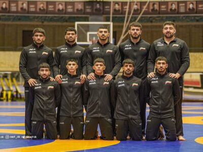 قهرمان جهان شدن تیم ملی کشتی فرنگی جوانان ایران