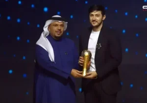 سردار آزمون برنده توپ طلا امارات