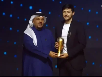 سردار آزمون برنده توپ طلا امارات