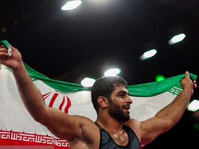 کشتی گیر آملی، قهرمان جهان شد
