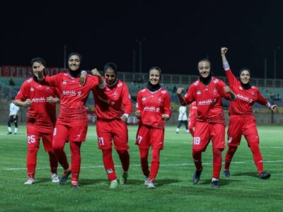 اولین برد پرسپولیس در لیگ فوتبال زنان