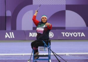 طلا و رکوردشکنی آرزوی هاشمیه متقیان در ریاض