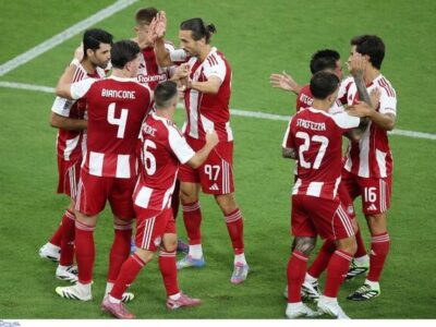 برتری ۵ بر صفر المپیاکوس در جام حذفی یونان