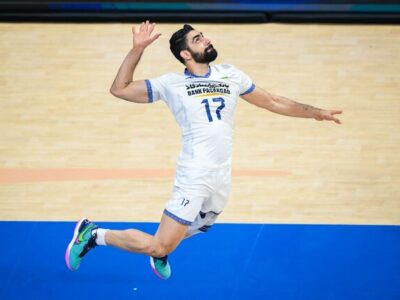 بغض ستاره والیبال برای صابر کاظمی