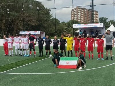 نایب قهرمانی ایران در جام ملتهای فوتبال نابینایان