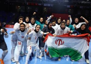 قهرمانی دختران فوتسال ایران در بازی‌های آسیایی