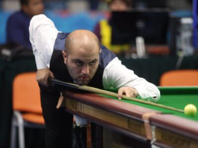 حذف نماینده اسنوکر ایران از مسابقات قهرمانی بریتانیا