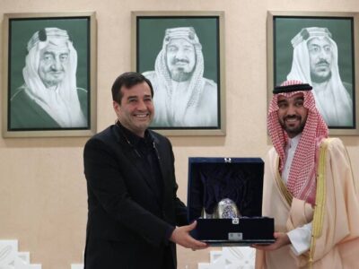 دیدار وزرای ورزش ایران و عربستان در ریاض با محور توسعه همکاریهای ورزشی