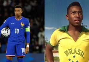 امباپه فراتر از پله، مسی و مولر