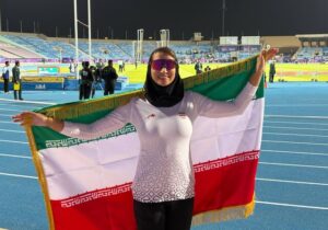 بلندپروازترین دختر ایران به برنز بازی‌های ریاض رسید