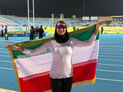بلندپروازترین دختر ایران به برنز بازیهای ریاض رسید