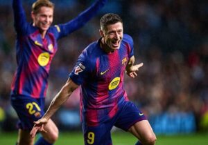 لواندوفسکی به دنبال تاریخ سازی قبل از جدایی از بارسلونا