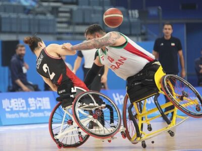 تلاش برای کسب سهمیه جهانی با ویلچرهای قدیمی!