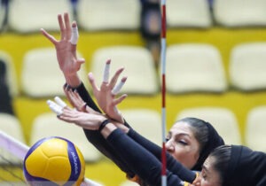صدرنشینی دختران سایپا و شهرآرکا در لیگ والیبال
