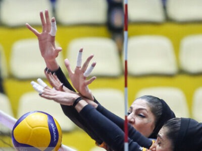 صدرنشینی دختران سایپا و شهرآرکا در لیگ والیبال