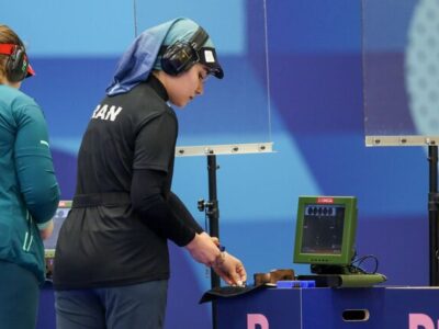 دهمی رستمیان در فینال جامهای جهانی تیراندازی 2025