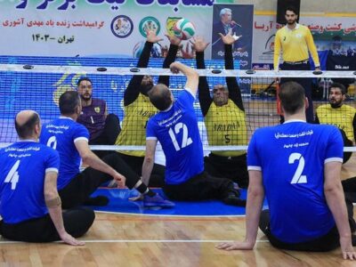 اردوی مردان والیبال نشسته ایران برای لس‌آنجلس