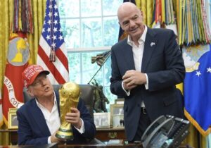 حضور ترامپ در مراسم قرعه‌کشی جام جهانی