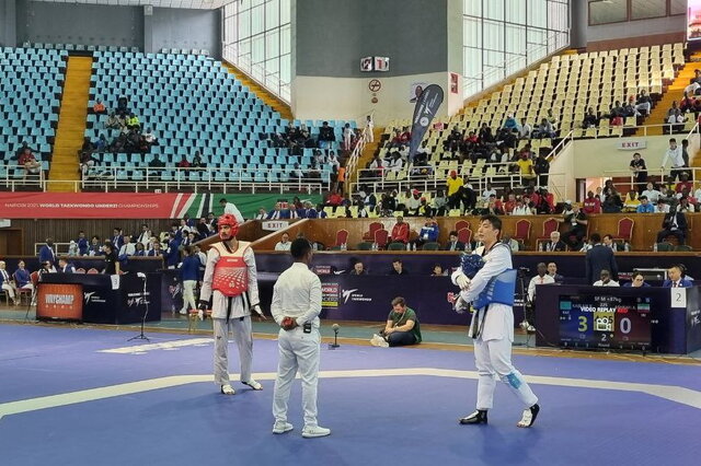 صعود زندی به فینال تکواندوی زیر ۲۱ سال قهرمانی جهان