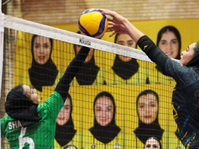 پایان دور رفت والیبال زنان با قهرمانی سایپا و شهرآرکا