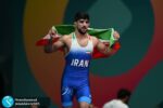 نابغه ۲۲ ساله کشتی ایران قدرتمندترین فرنگی‌کار جهان شد
